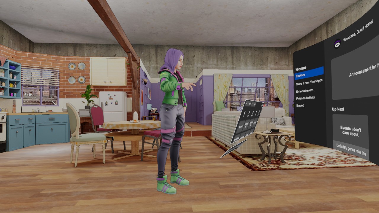 Custom Home Friends Apartment On Sidequest Oculus Quest Games And Apps Including Applab Games 8221