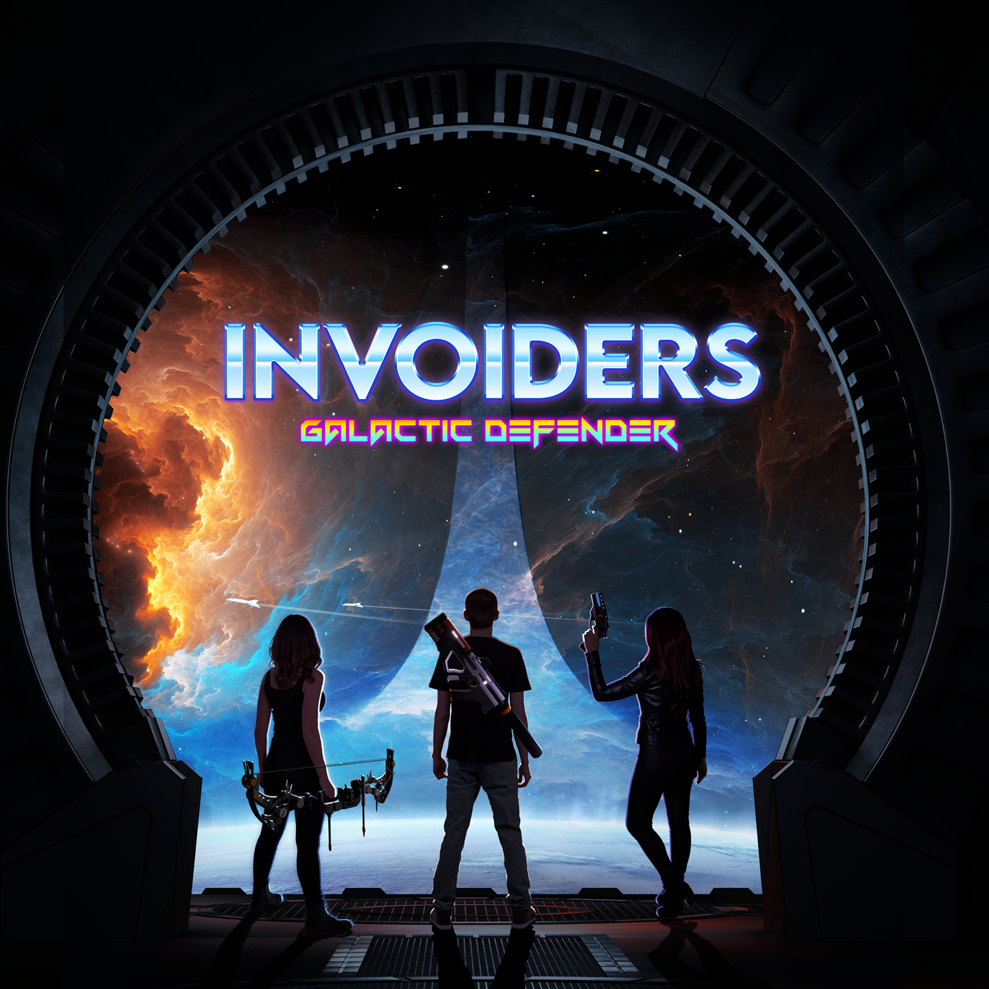 INVOIDERS GALACTIC DEFENDER - A Superb Tower Defense game in VR! // Quest 2  // AppLabs 
