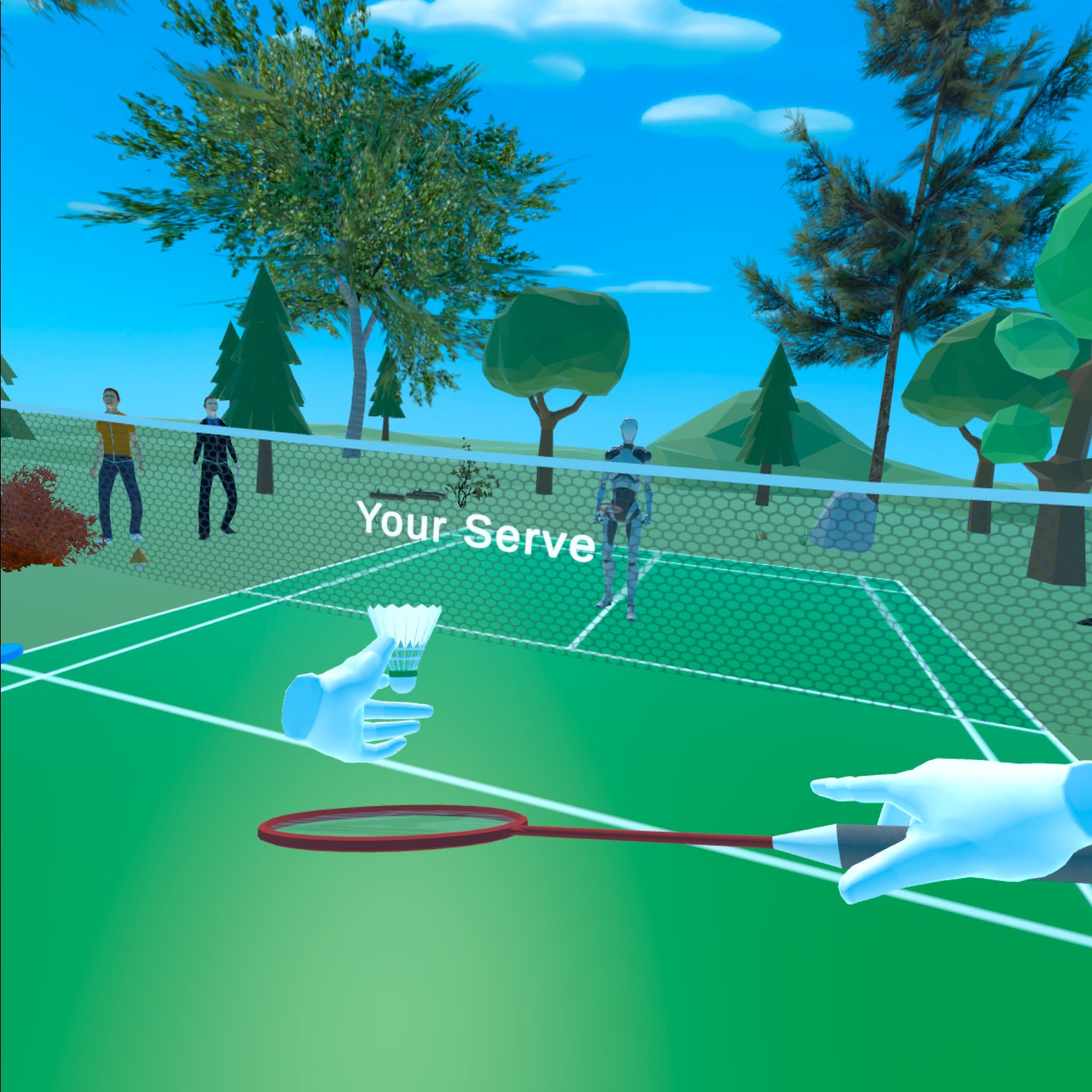 Vr badminton discount
