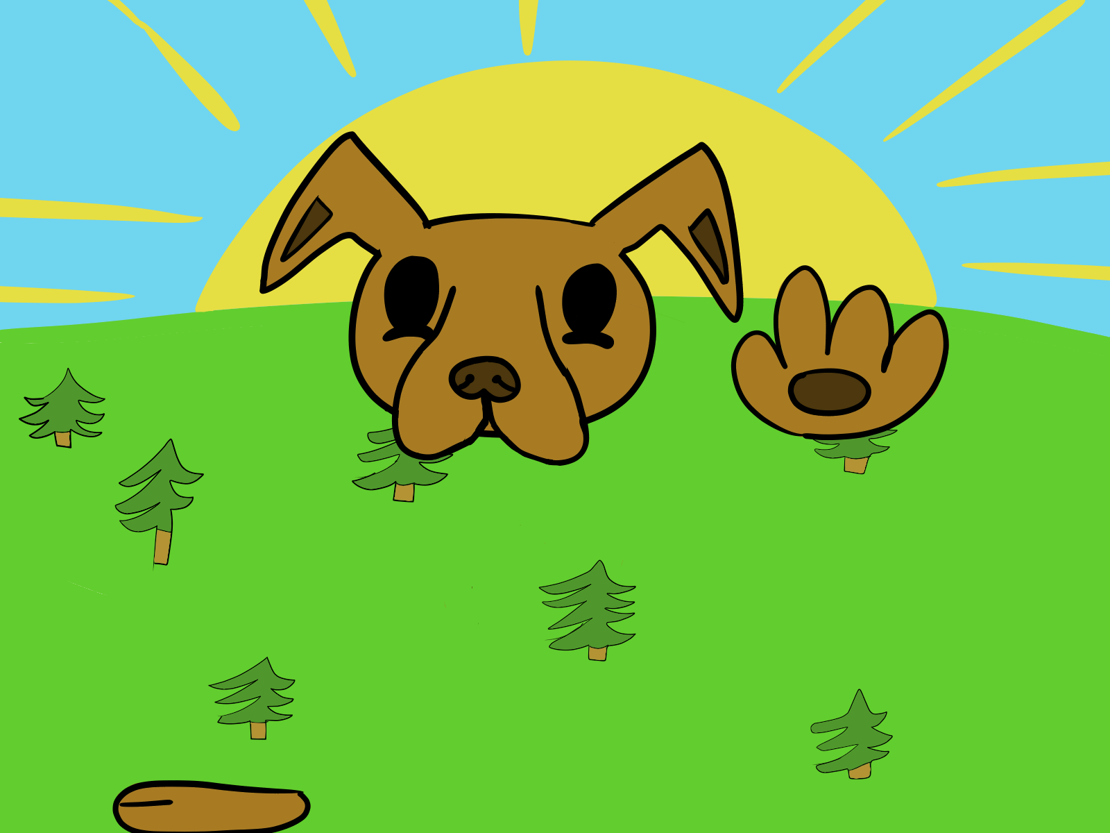 Doggy run beta testing on sidequest oculus quest games apps
