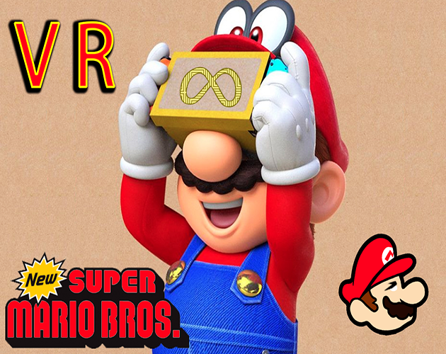 360° Super Mario Bros. Gameplay in VR! 
