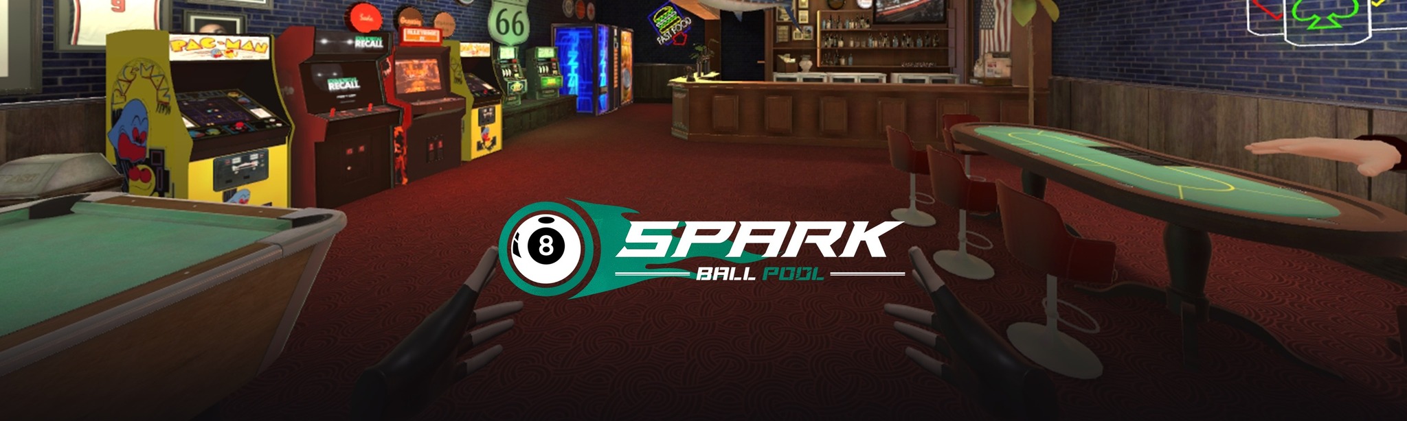 Best Social VR Pool Game for Quest 2 - Spark Ball Pool 