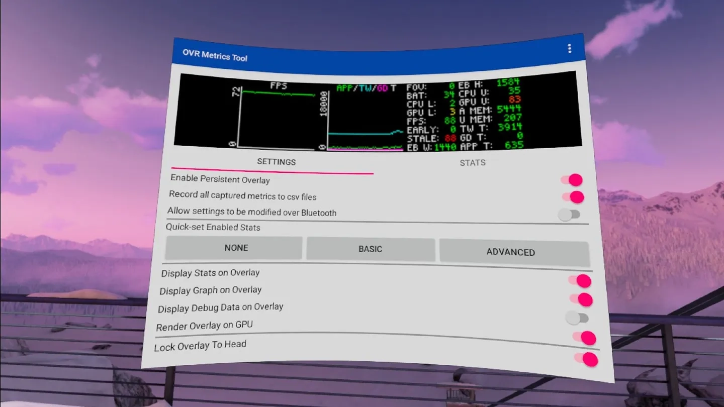 OVR Metrics Tool on SideQuest Oculus Quest Games & Apps including ...