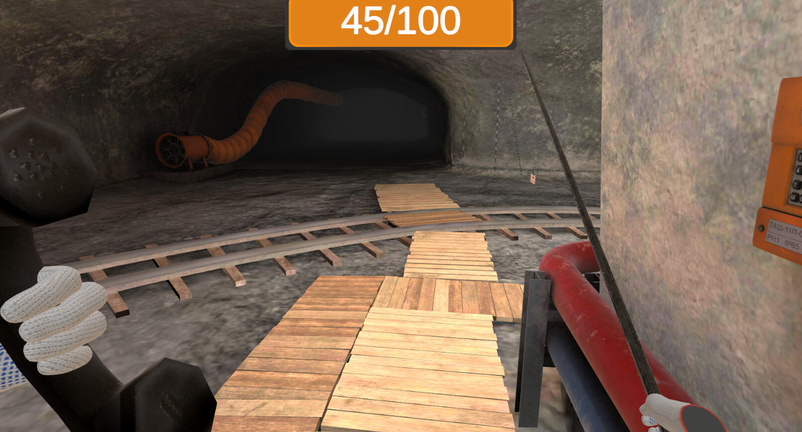 Underground roof fall hazard assessment VR Training on SideQuest Oculus ...