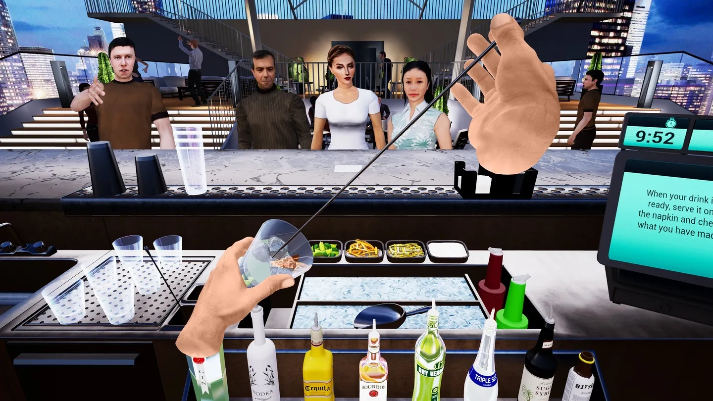 BARTENDER VR SIMULATOR on SideQuest Oculus Quest Games & Apps including ...