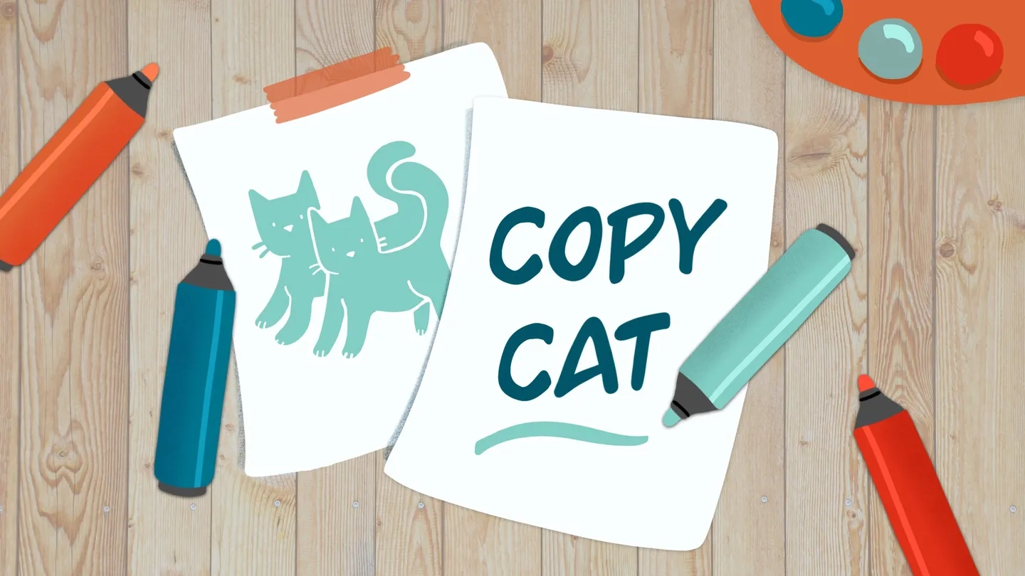 Copy Cat multiplayer drawing, card, and word games on SideQuest Oculus ...