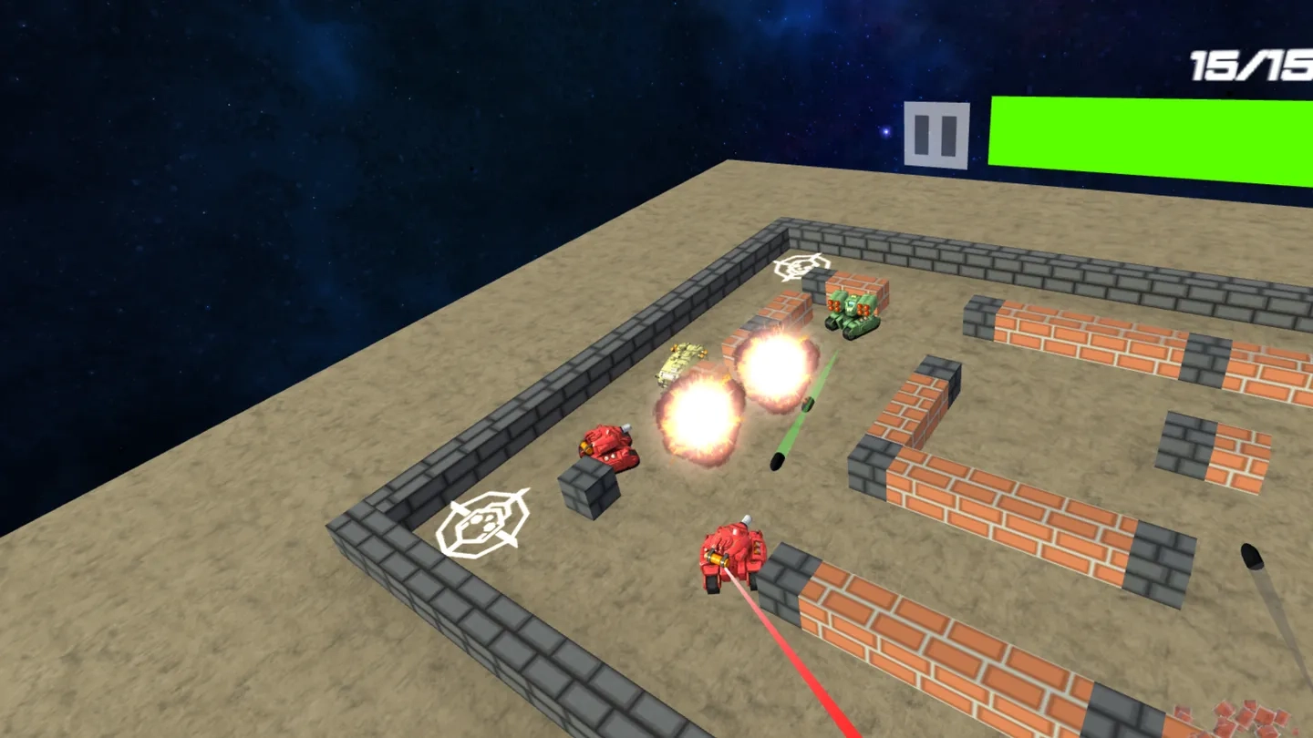 Tank Battle on SideQuest Oculus Quest Games & Apps including AppLab ...