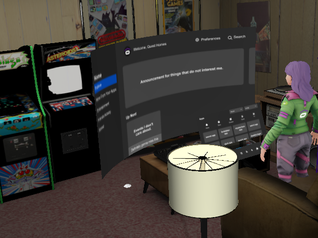 Custom Home: Retro Basement On SideQuest - Oculus Quest Games & Apps ...