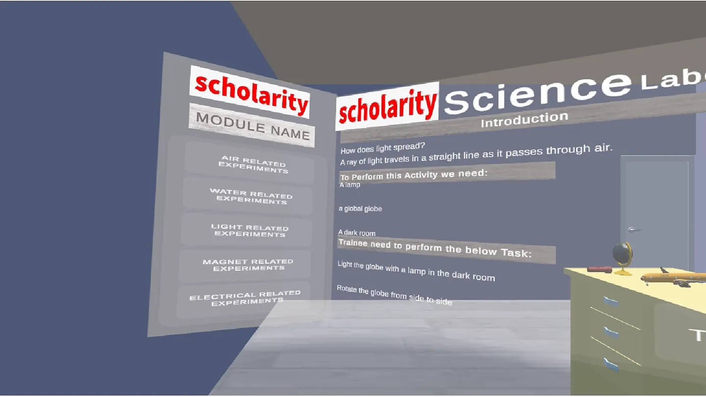 Scholarity Science Lab (Junior) on SideQuest Oculus Quest Games & Apps ...