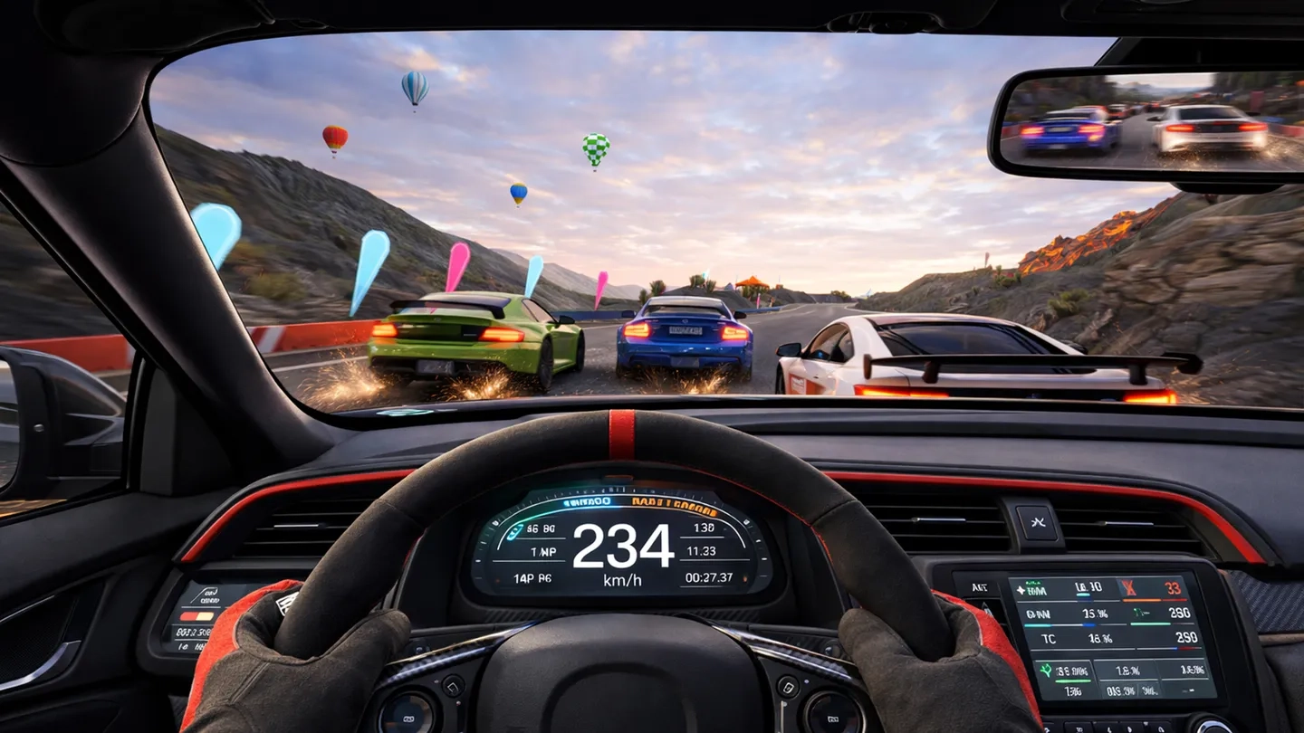 Car Racing Game : Real Race Simulator on SideQuest Oculus Quest Games ...