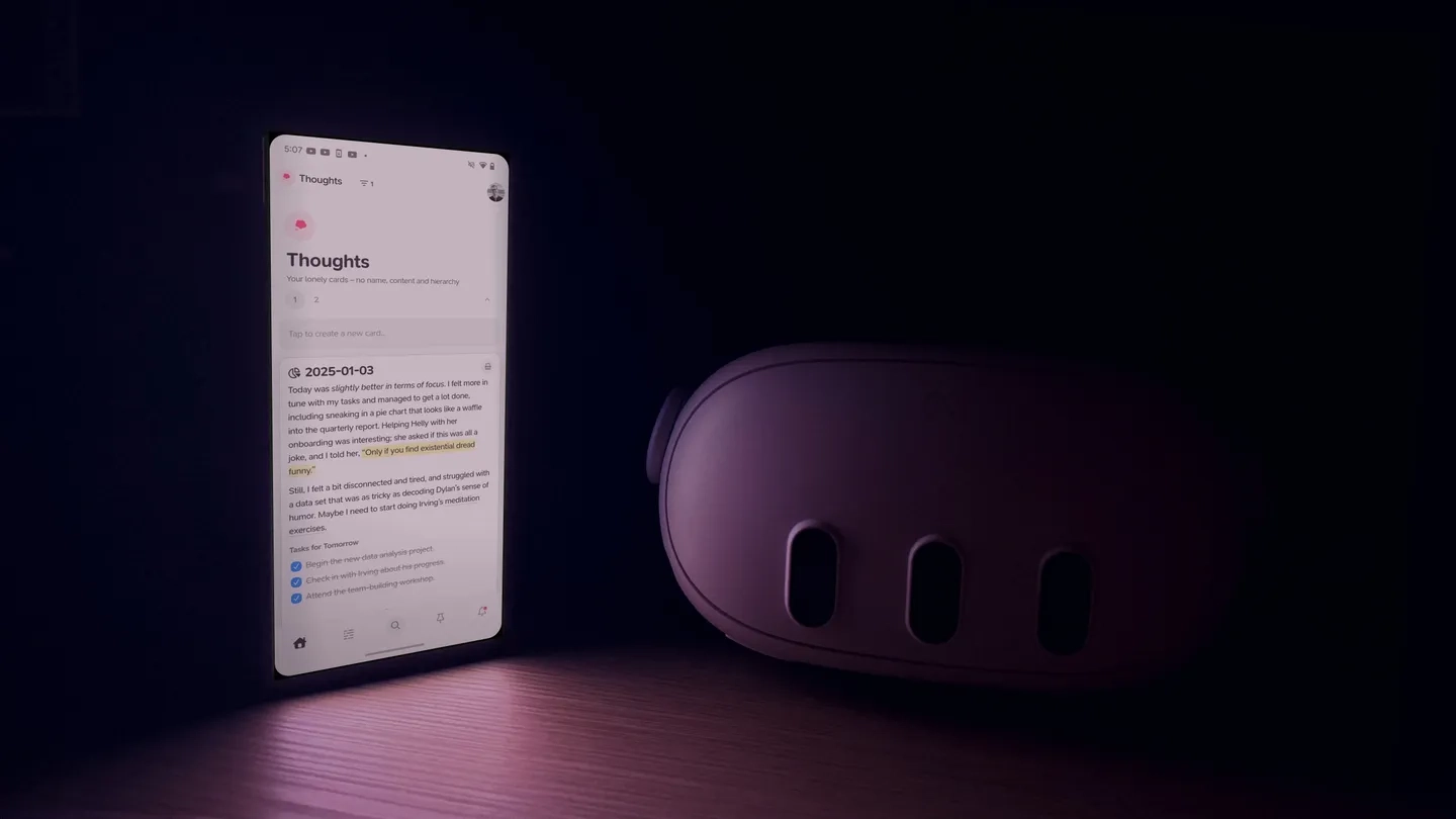Supernotes – Notes & Journal on SideQuest Oculus Quest Games & Apps ...