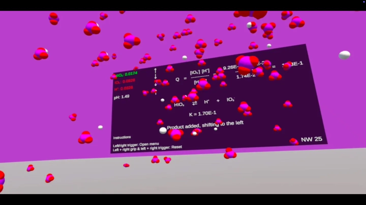 Chemical Equilibrium Simulation on SideQuest Oculus Quest Games & Apps ...