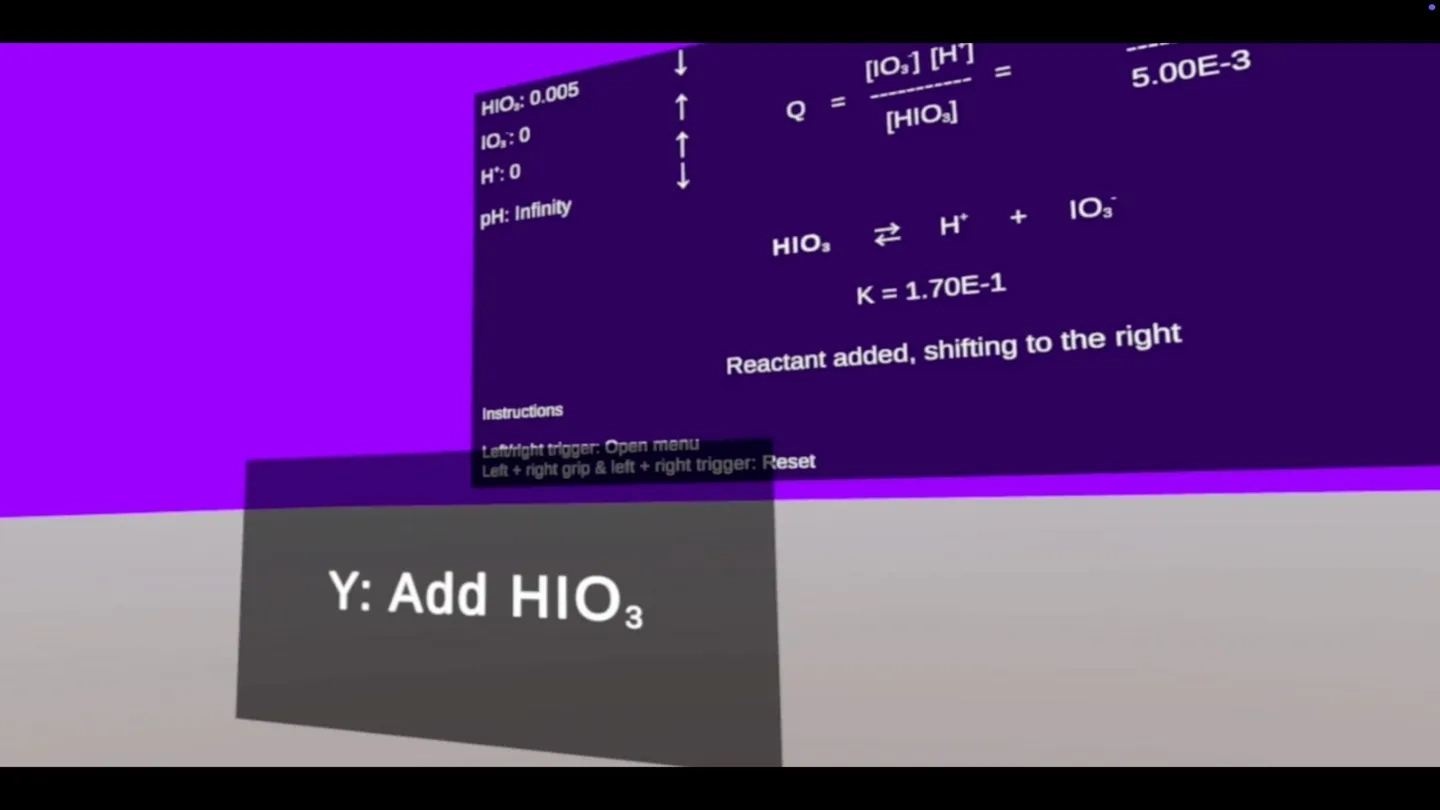 Chemical Equilibrium Simulation on SideQuest Oculus Quest Games & Apps ...