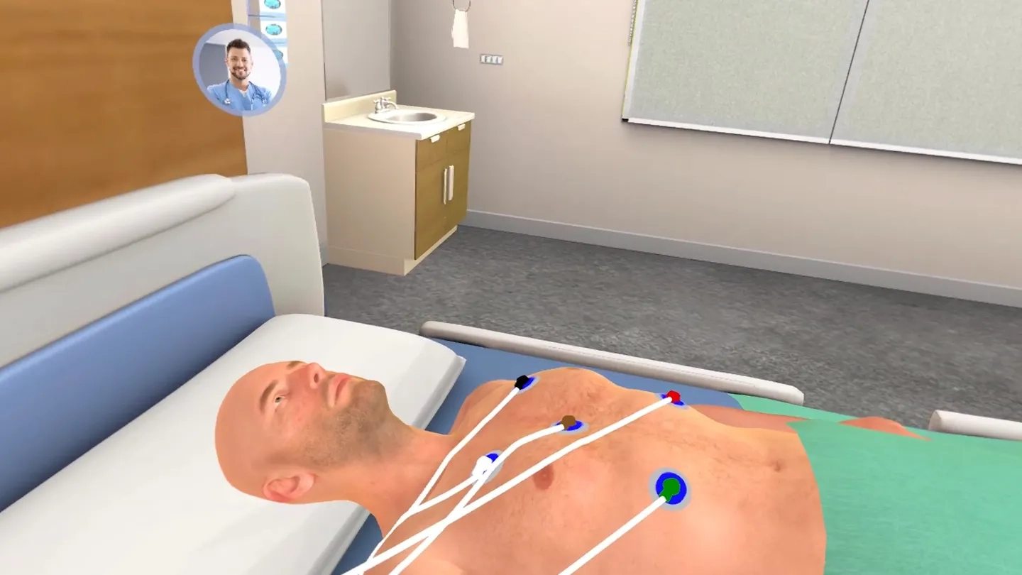 ECG Electrode Connection Simulator on SideQuest Oculus Quest Games ...