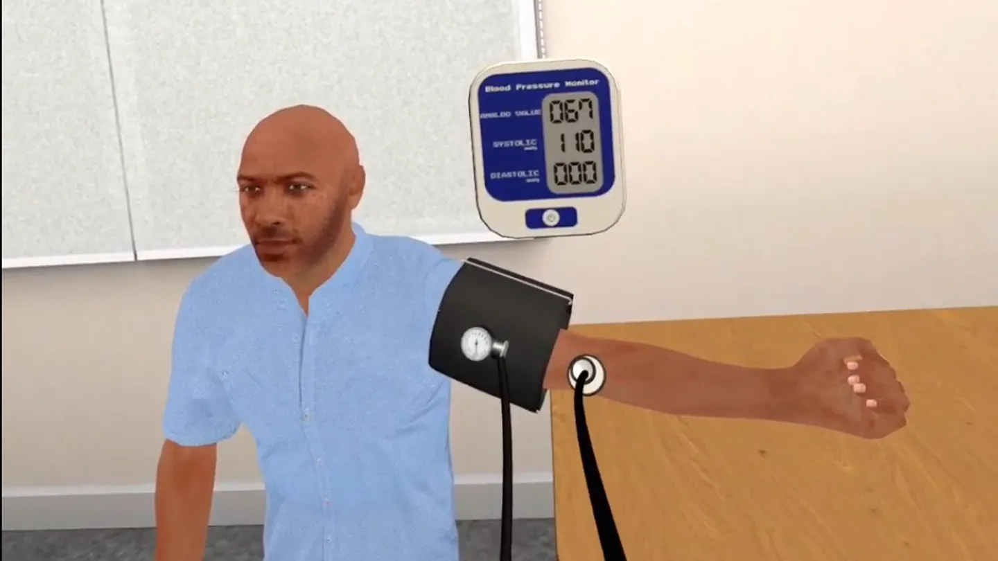 Blood Pressure Check Simulator on SideQuest Oculus Quest Games & Apps ...