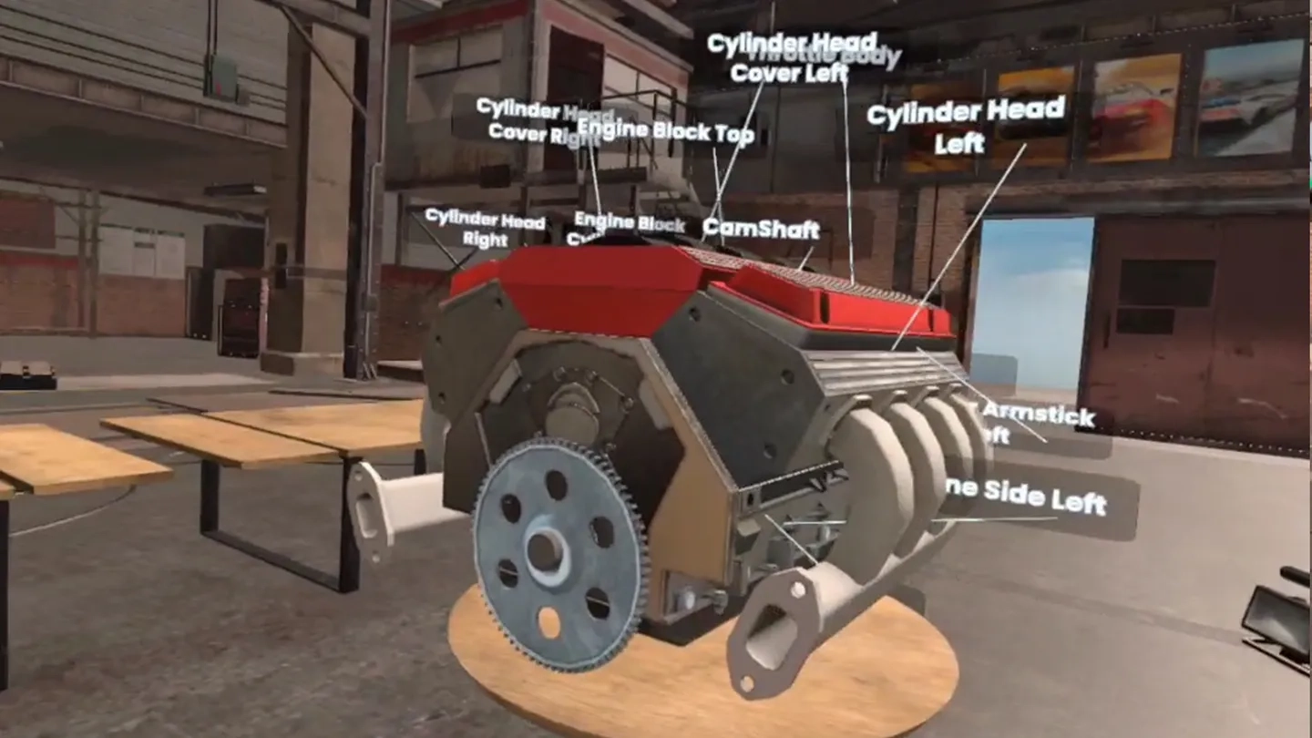V8 Engine Simulation on SideQuest Oculus Quest Games & Apps including ...