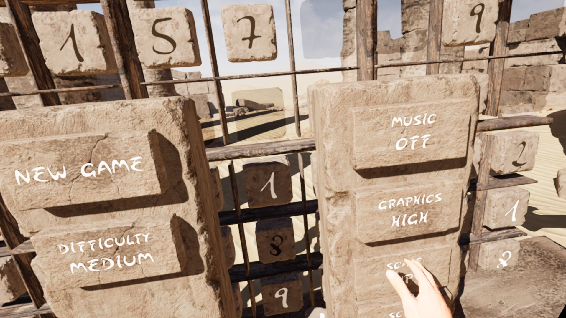 Arabian Stones The VR Sudoku Game on SideQuest Oculus Quest Games ...