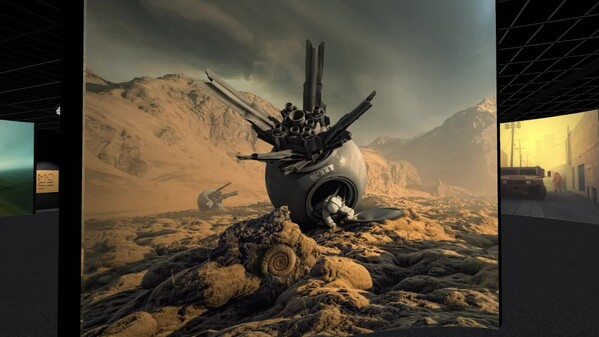 Museum of Science Fiction: Experimental VR Gallery 1 on SideQuest ...