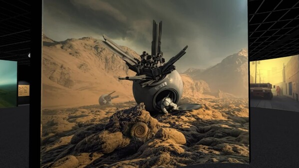 Science Vr Films Museum of Science Fiction: Experimental VR Gallery 1 on SideQuest ...