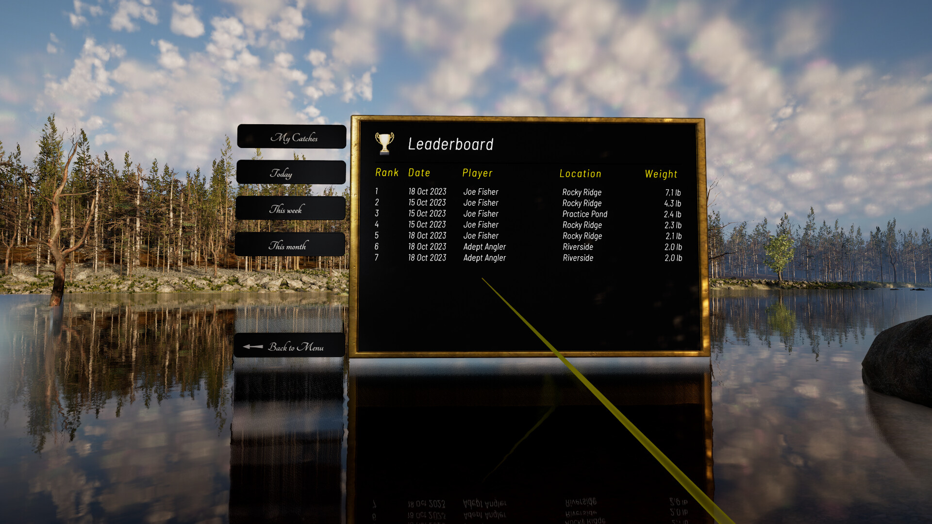 Fly Caster VR Fly Fishing on SideQuest Oculus Quest Games & Apps ...