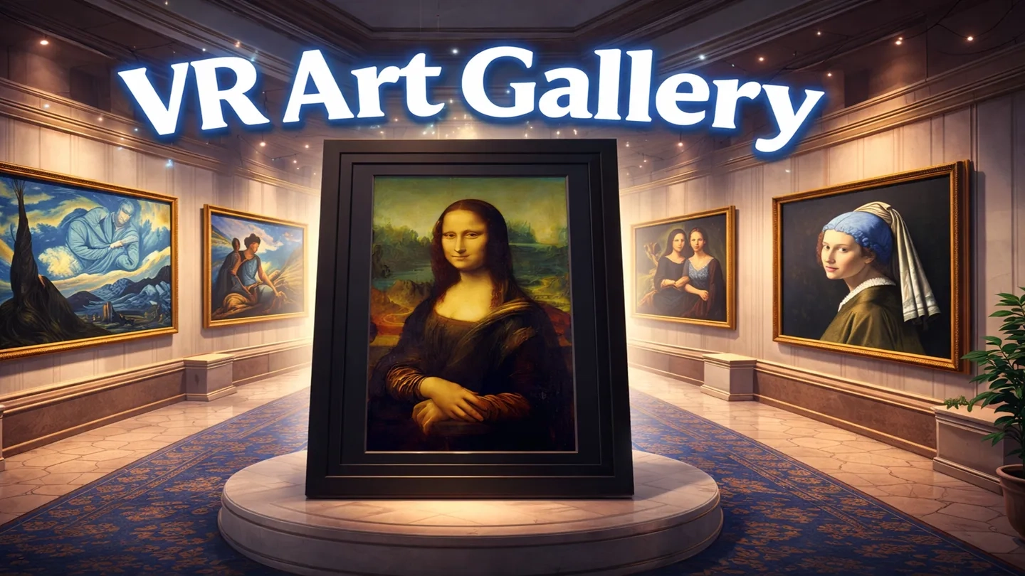 Virtual Art Gallery: VR Exhibition on SideQuest Oculus Quest Games ...
