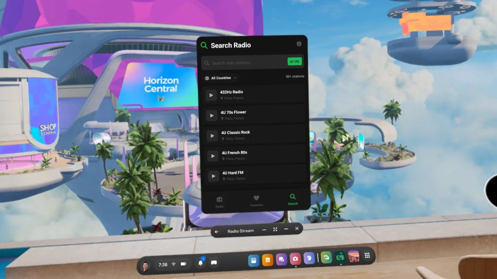 Oculus Apps Menu Radio Stream on SideQuest Oculus Quest Games & Apps including AppLab ...