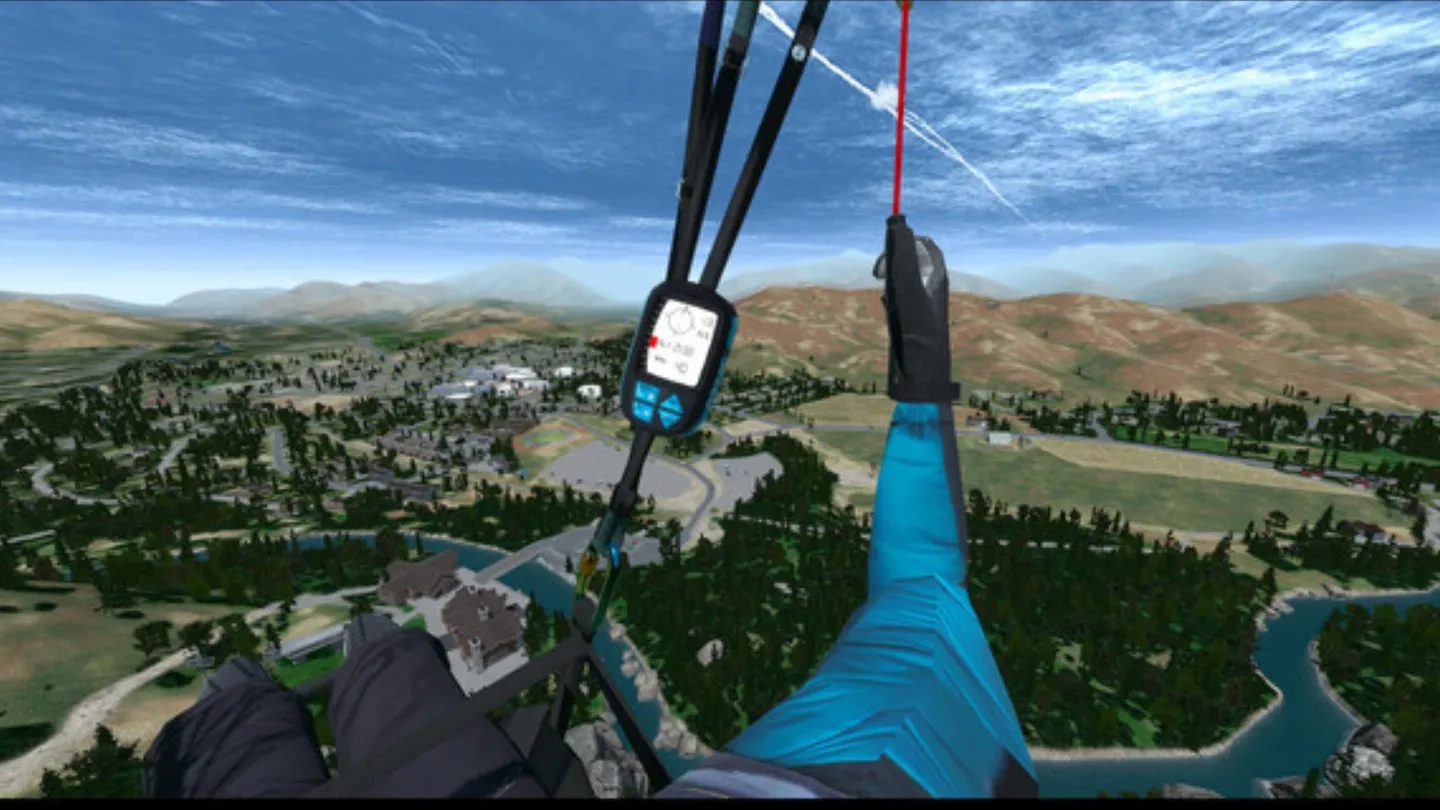 Paragliding Flight: Skydiving Simulator on SideQuest Oculus Quest Games ...