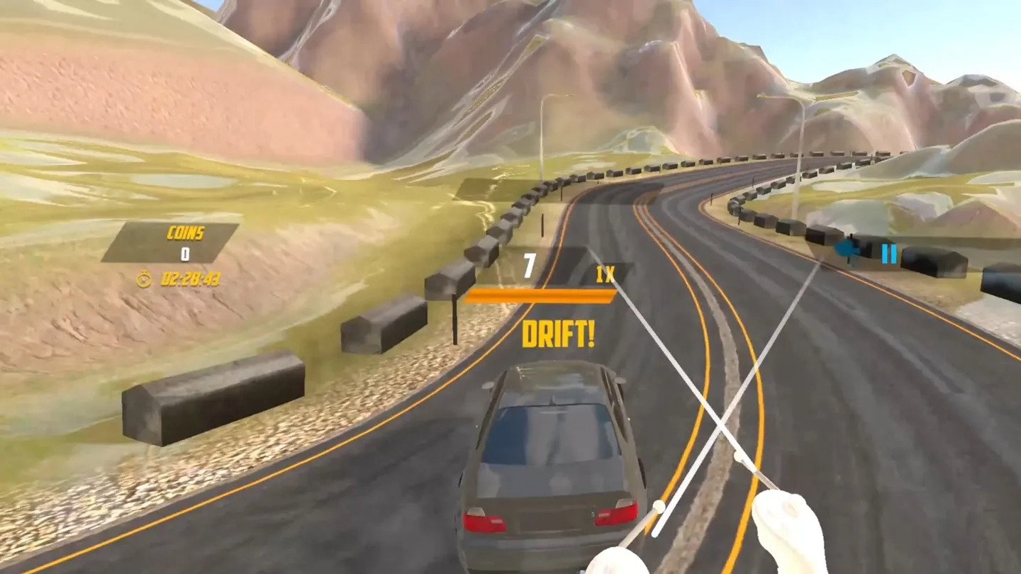 Extreme VR Car Drift Racing Simulator on SideQuest Oculus Quest Games ...