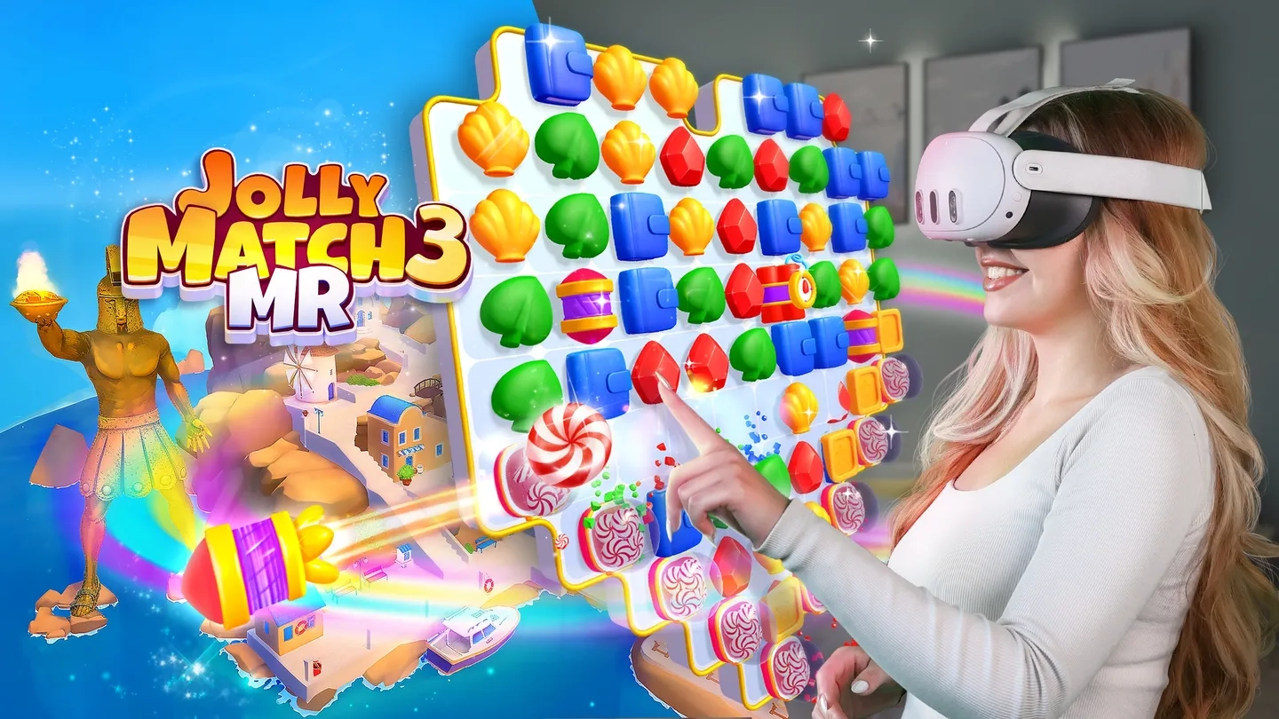 Jolly Match: First MR Match3 Puzzles on SideQuest Oculus Quest Games ...