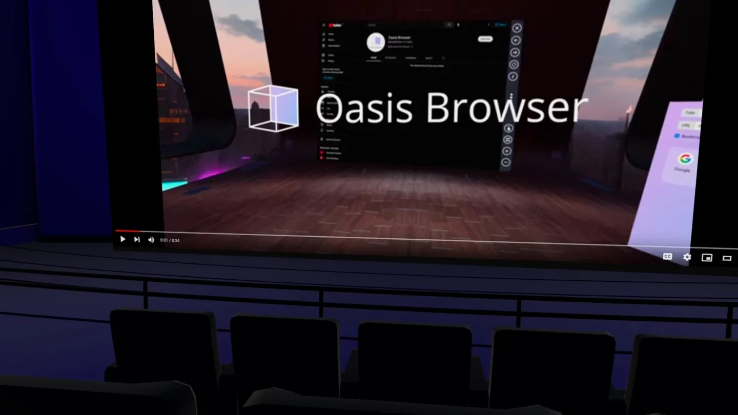 Oasis Browser on SideQuest Oculus Quest Games & Apps including AppLab ...