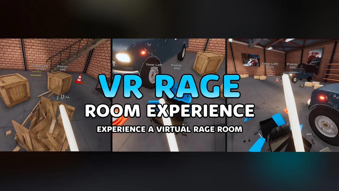 Big Rage Vr Smash Room VR on SideQuest Oculus Quest Games & Apps including AppLab ...