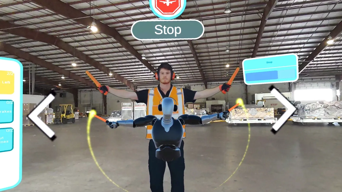 Ramp Simulator: Aircraft Marshalling on SideQuest Oculus Quest Games ...