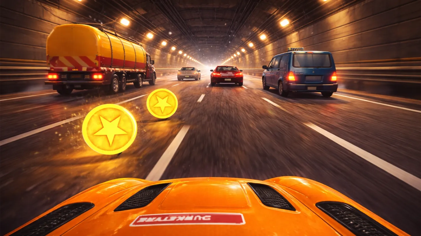 Car Racing Through Rift Highway Traffic Racer : Car racing game on SideQuest Oculus Quest Games ...