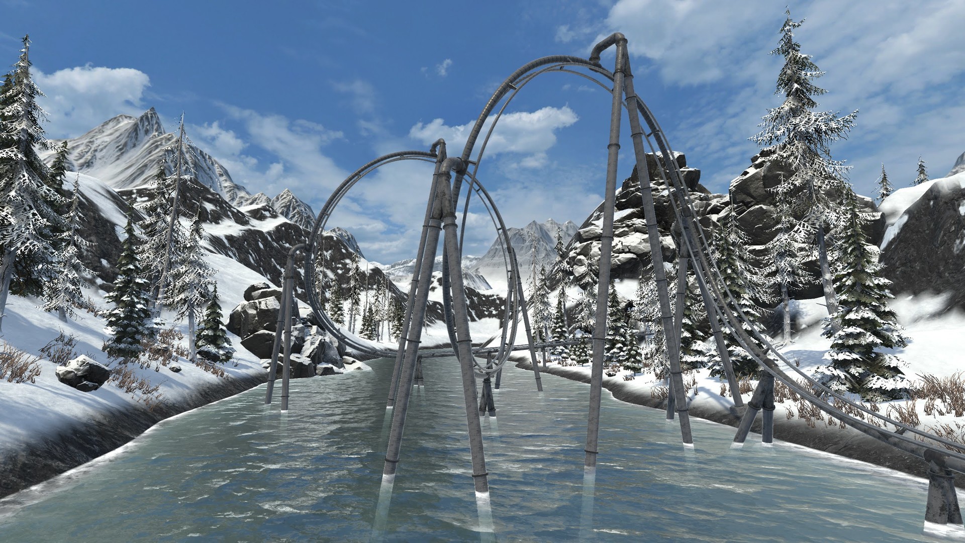 Epic Roller Coasters — Snow Land on SideQuest Oculus Quest Games & Apps ...