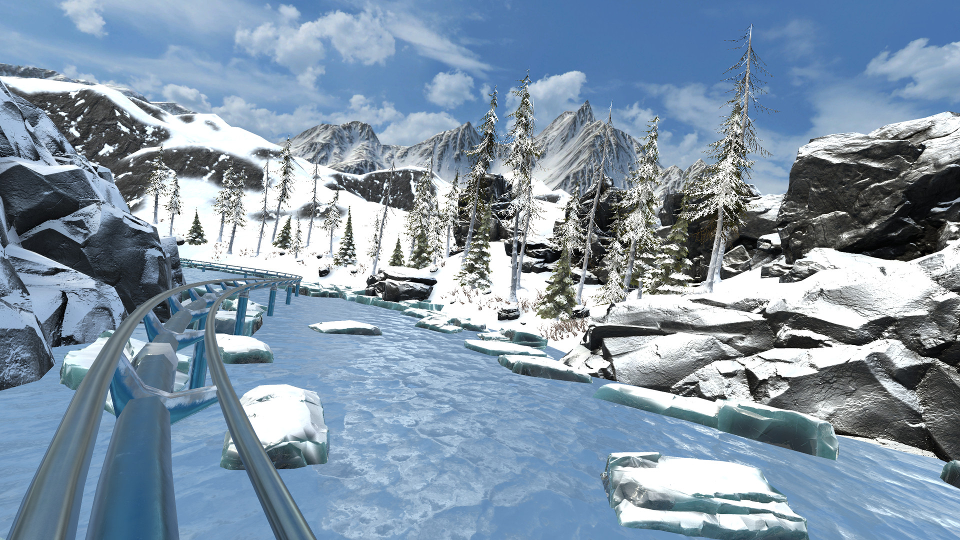 Epic Roller Coasters — Snow Land on SideQuest Oculus Quest Games & Apps ...