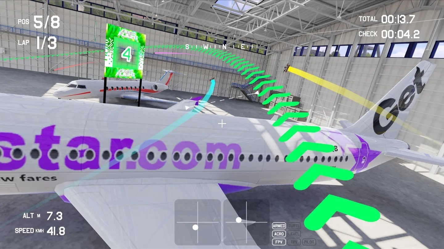 First Flight: FPV Drone Racing Simulator on SideQuest Oculus Quest ...