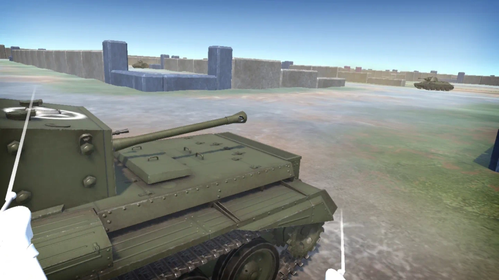 Gameplay Tank War Tank Tanks Fighting Game on SideQuest Oculus Quest Games & Apps ...