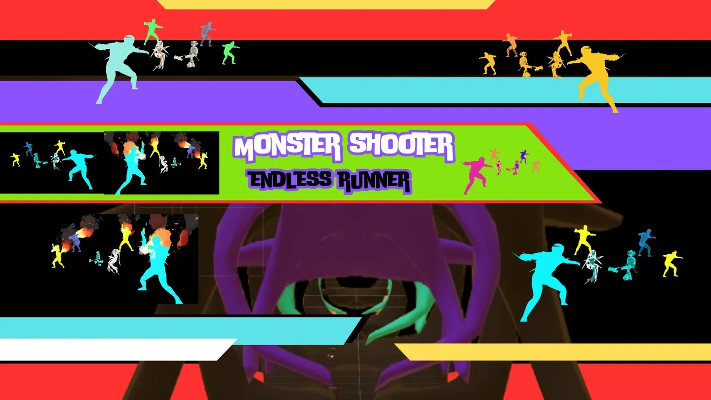 Monster Shooter Endless runner vr on SideQuest Oculus Quest Games ...