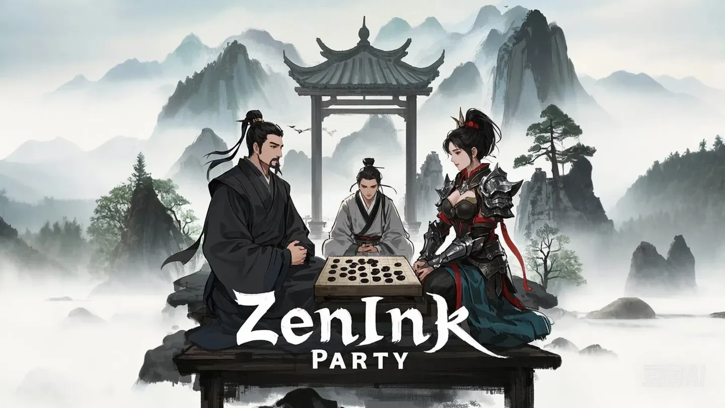Zen Ink Party on SideQuest Oculus Quest Games & Apps including AppLab ...