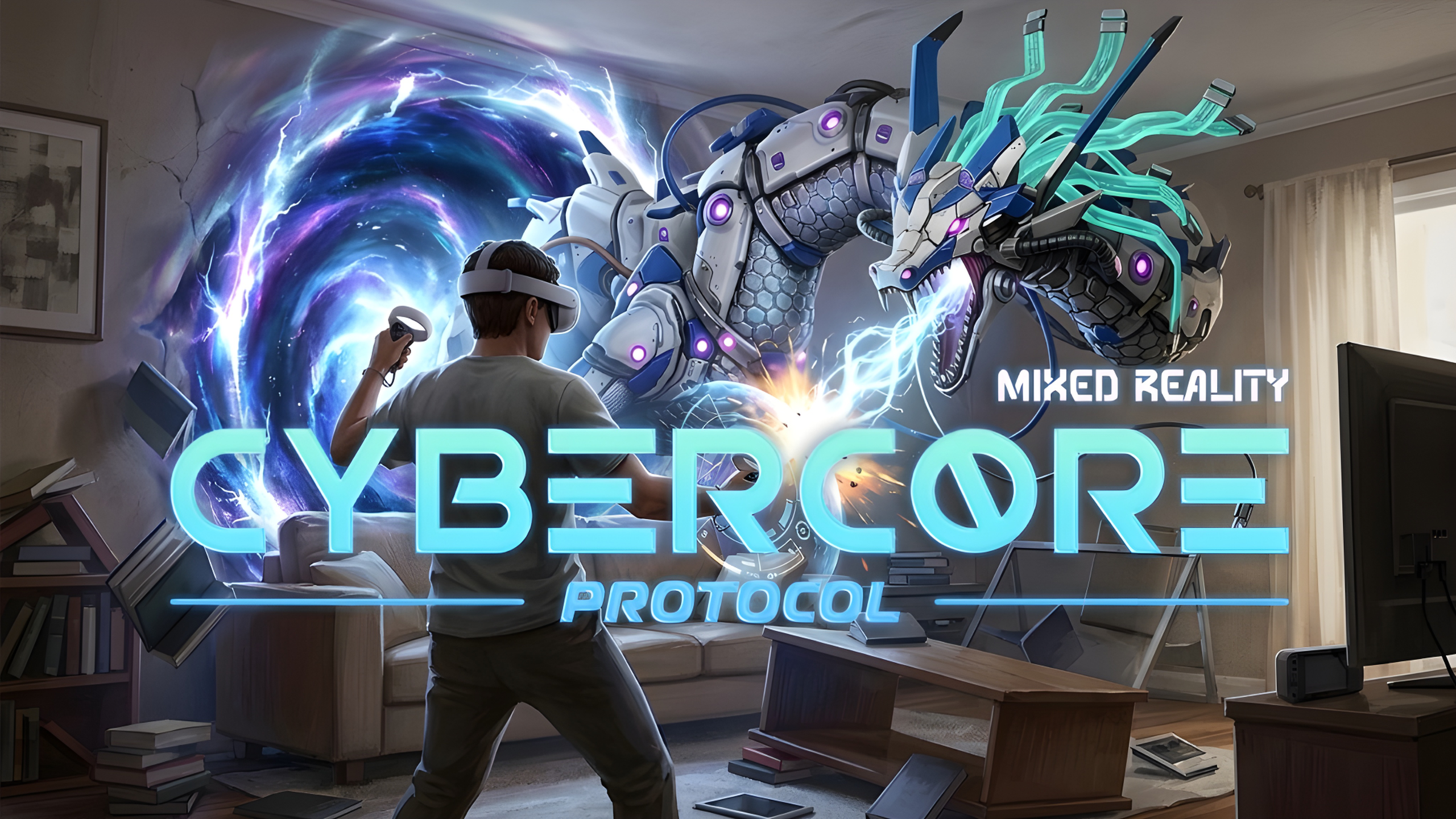 Cybercore Protocol Mixed Reality on SideQuest Oculus Quest Games & Apps ...