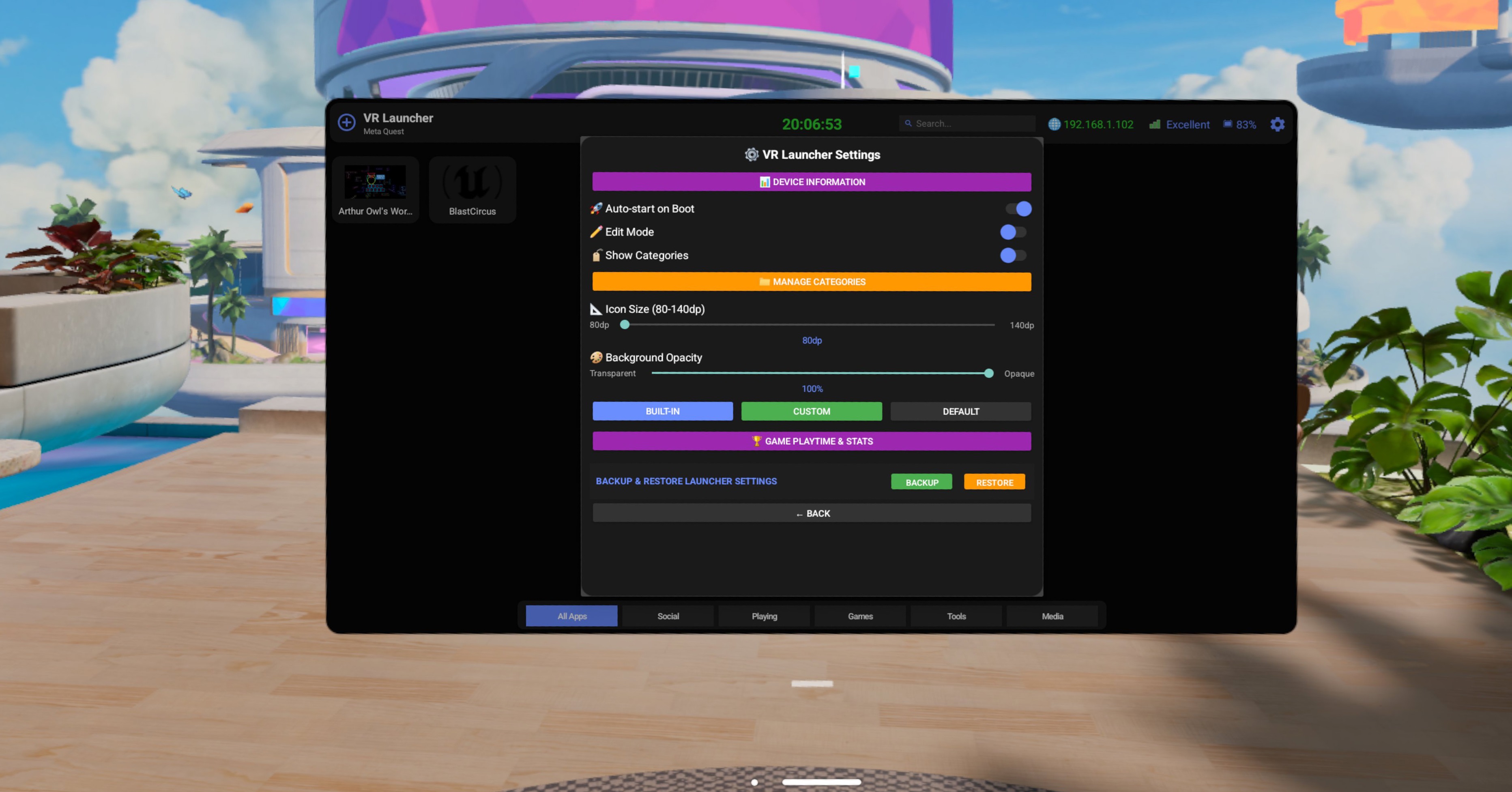 Evolve Launcher on SideQuest Oculus Quest Games & Apps including AppLab ...
