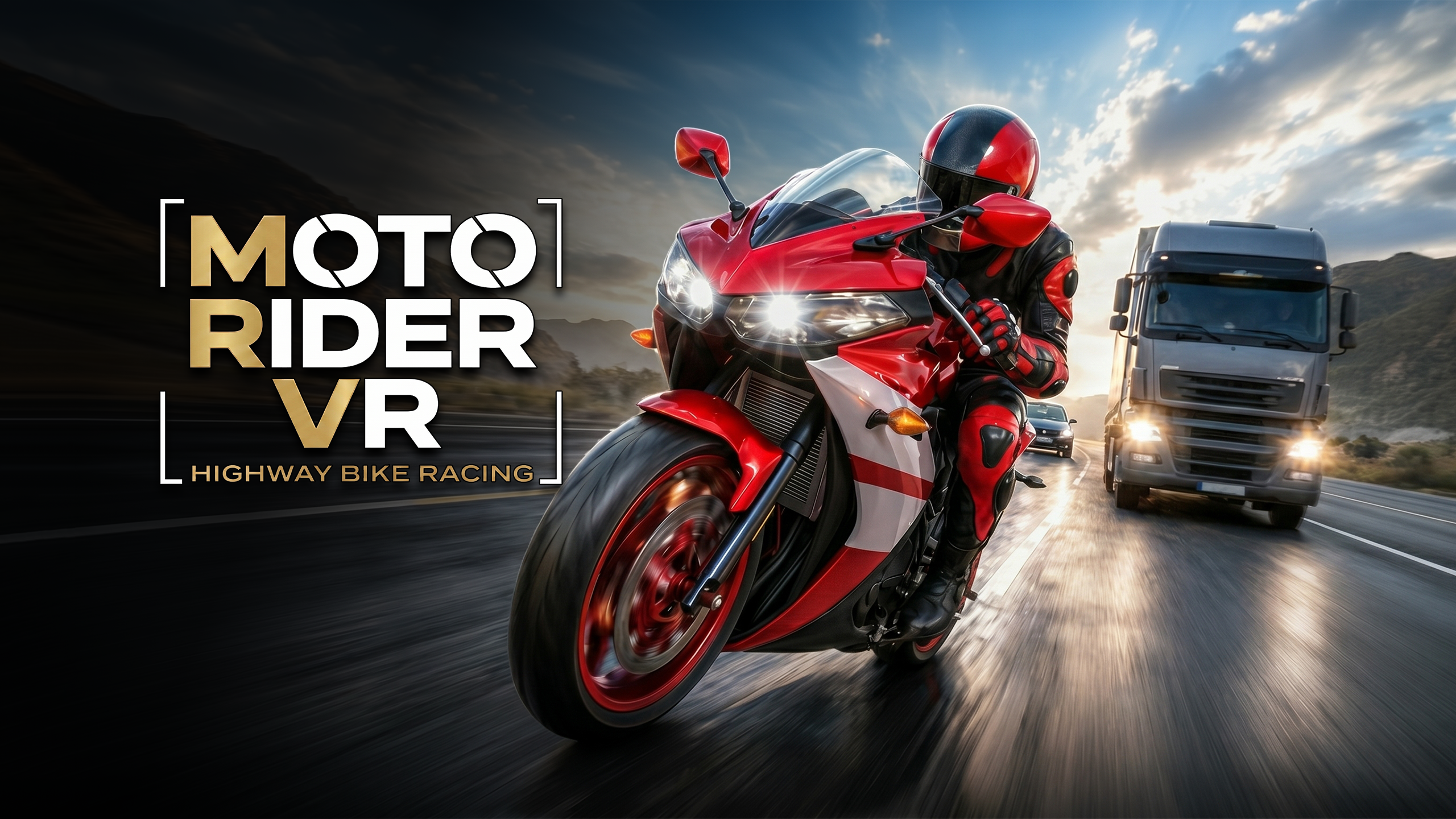 Moto Rider VR: Highway Bike Racing on SideQuest Oculus Quest Games ...