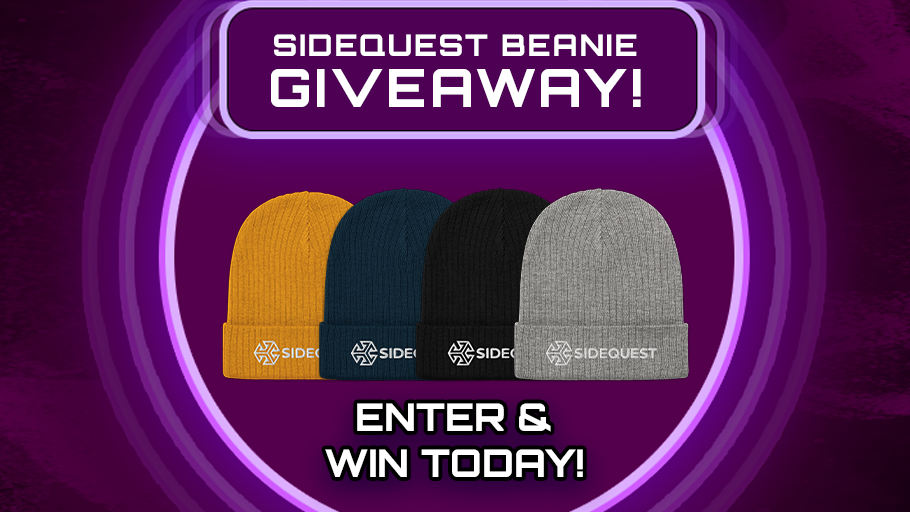 SideQuest Beanie Giveaway! Giveaway on SideQuest Oculus Quest Games & Apps including AppLab