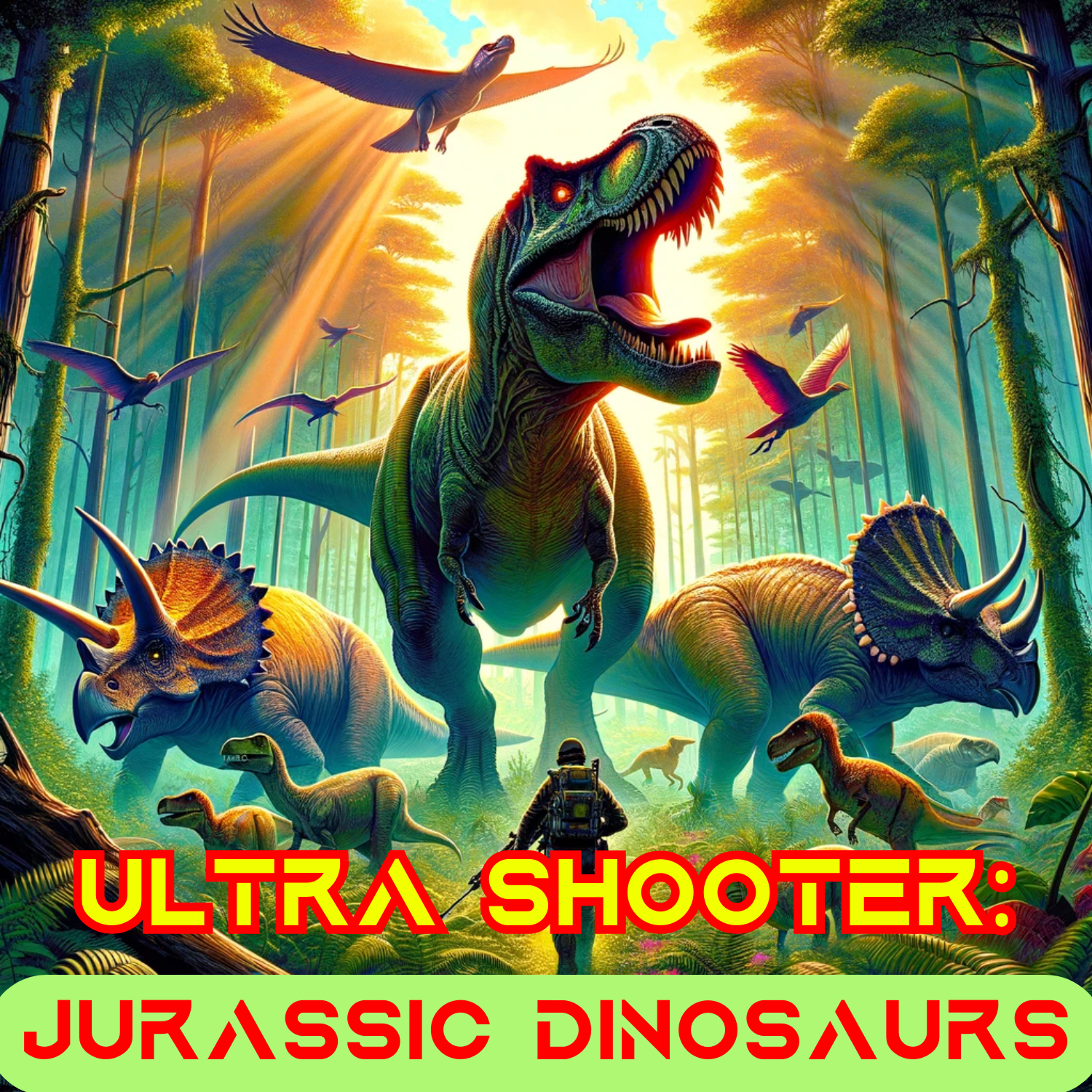 This new FPS dinosaur game could be EPIC.. 