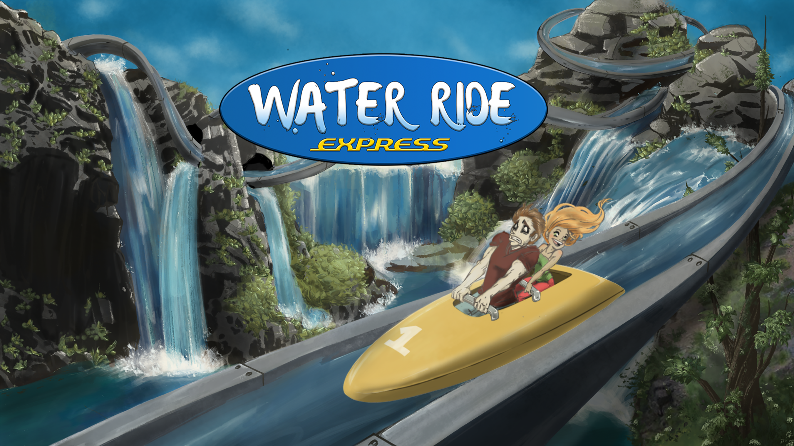 Water Ride. Go on a Water Ride. Воды riding extreme 3d. VR Water Park Ride Pack.
