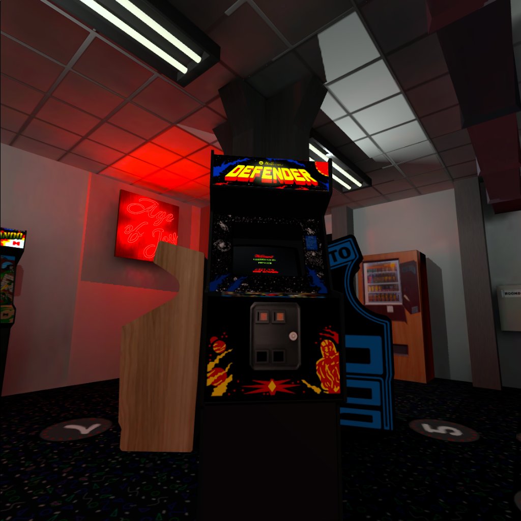 AGE of Joy A retro arcade gallery experience in VR on SideQuest Oculus ...