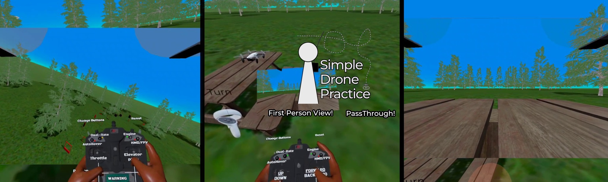 use oculus quest 2 with dji drone