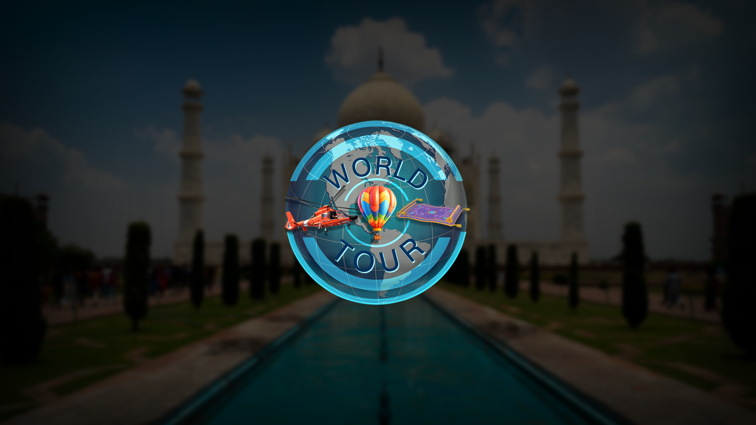 World tour flying on real 3d maps on sidequest oculus quest games