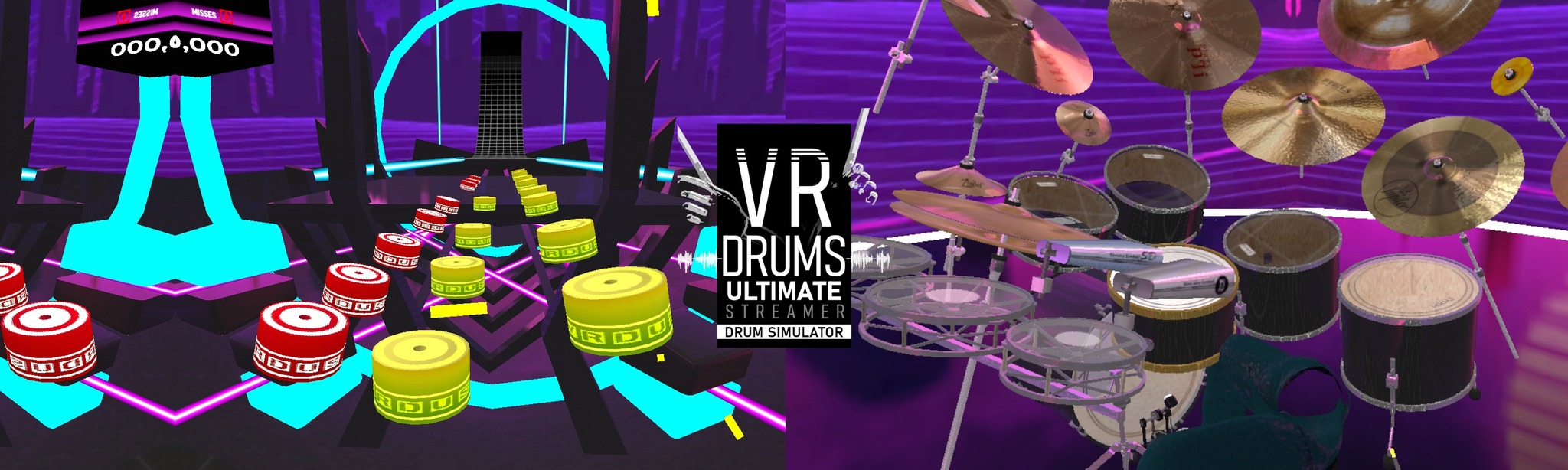 VR Drums Ultimate Streamer on SideQuest Oculus Quest Games & Apps