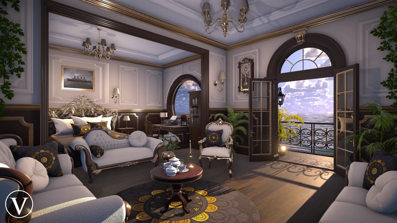 Custom Quest Home Titanic Room Day on SideQuest Oculus Quest Games & Apps including AppLab
